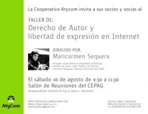 Derecho de autor y libertad de expresión.