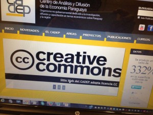 CADEP con licencia Creative Commons