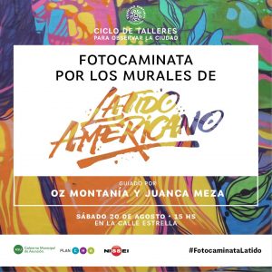 La fotocaminata por los murales de #LatinoAmericano con Fotociclo [Evento]